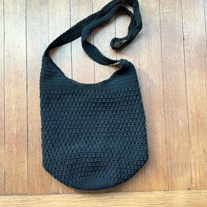 Black Crochet Styled Purse